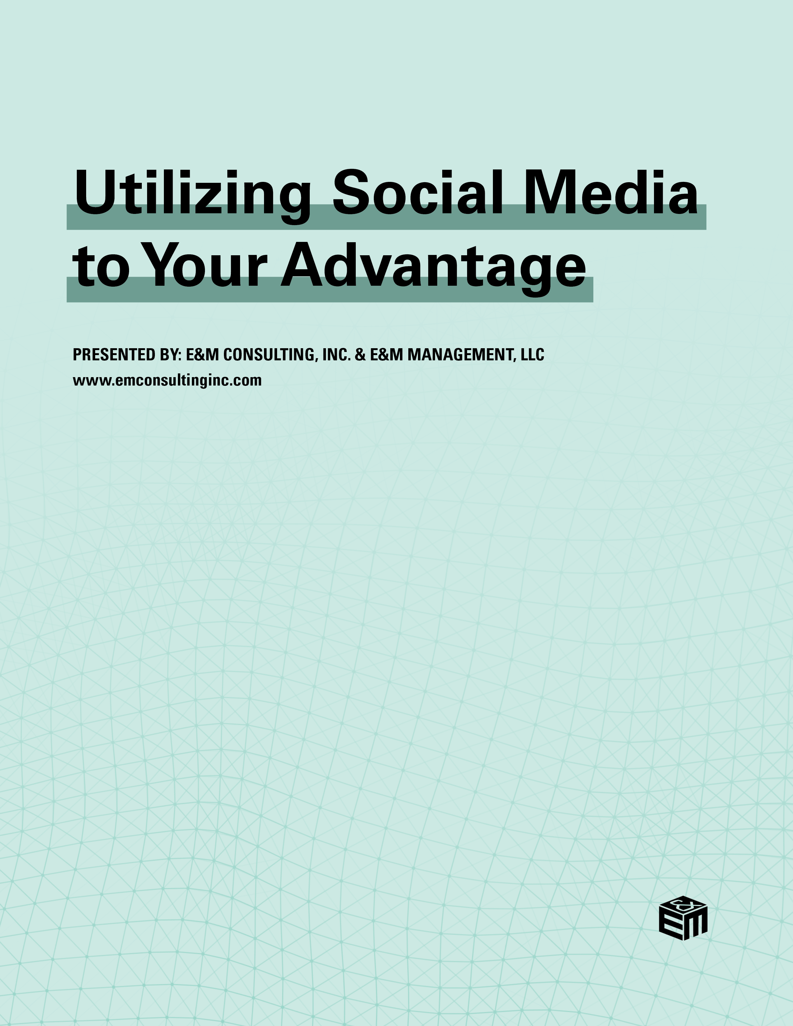 Green warped checkbox pattern for Utilizing Social Media to Your Advantage